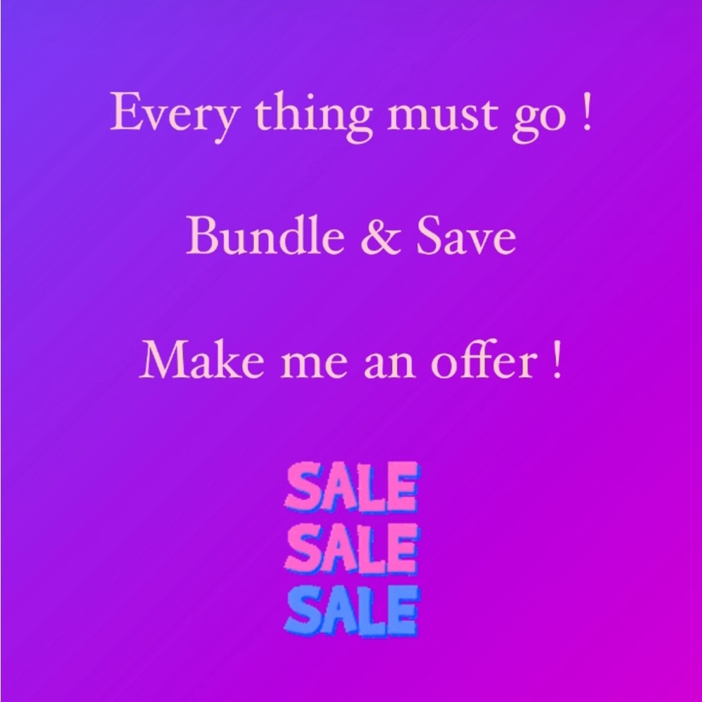 I want to get rid of everything !